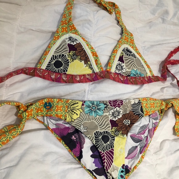 Maaji Yellow Reversible Bikini - Picture 2 of 3